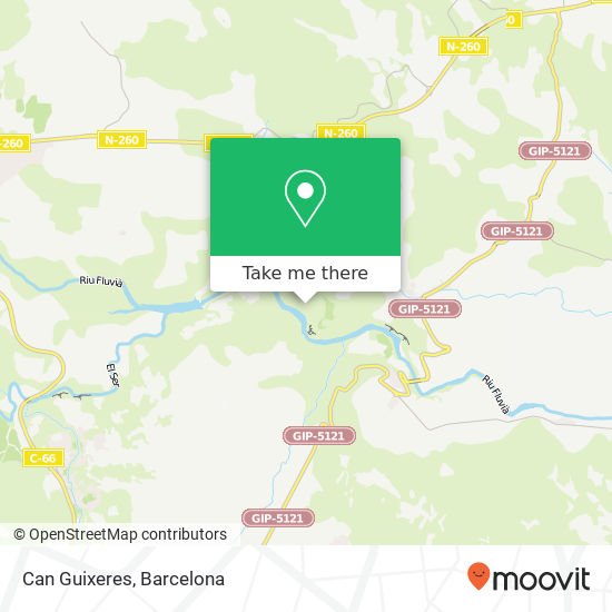 Can Guixeres map