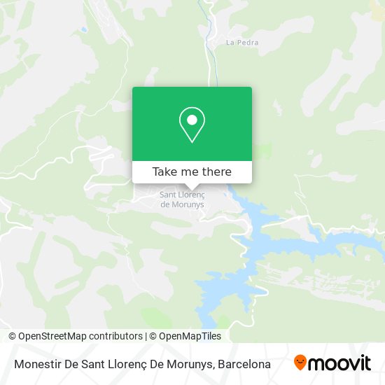Monestir De Sant Llorenç De Morunys map