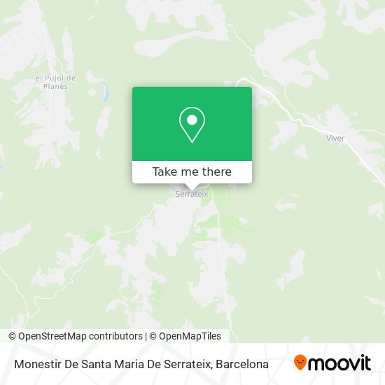 Monestir De Santa Maria De Serrateix map