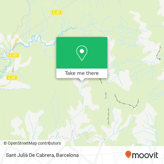 Sant Julià De Cabrera map