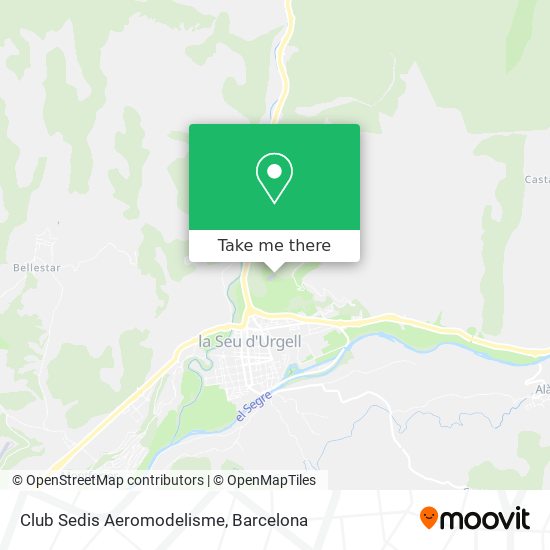 Club Sedis Aeromodelisme map