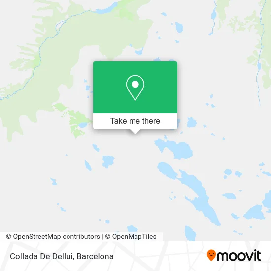 Collada De Dellui map