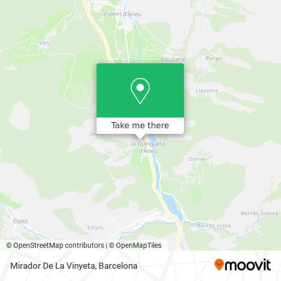 Mirador De La Vinyeta map