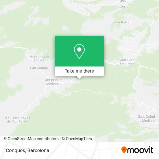 Conques map