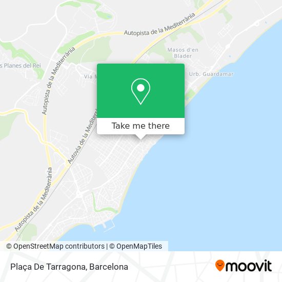 Plaça De Tarragona map