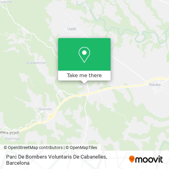 Parc De Bombers Voluntaris De Cabanelles map