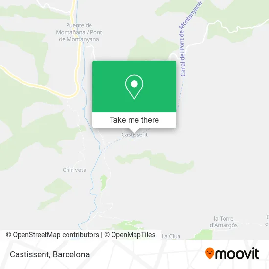 Castissent map