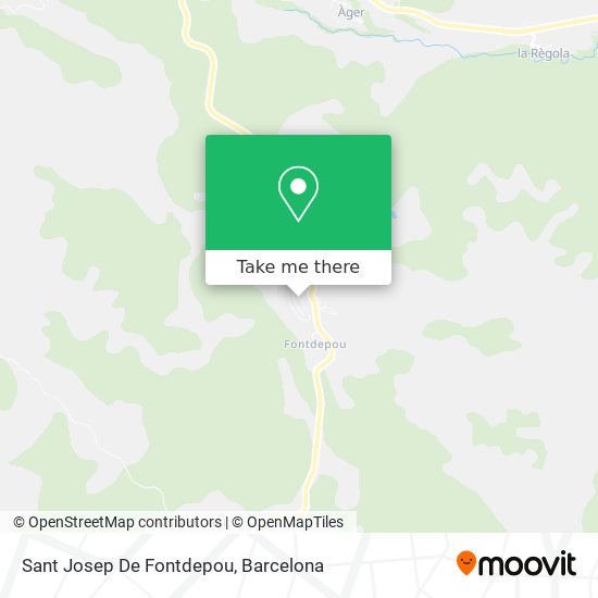 Sant Josep De Fontdepou map