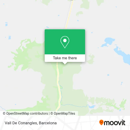 Vall De Conangles map
