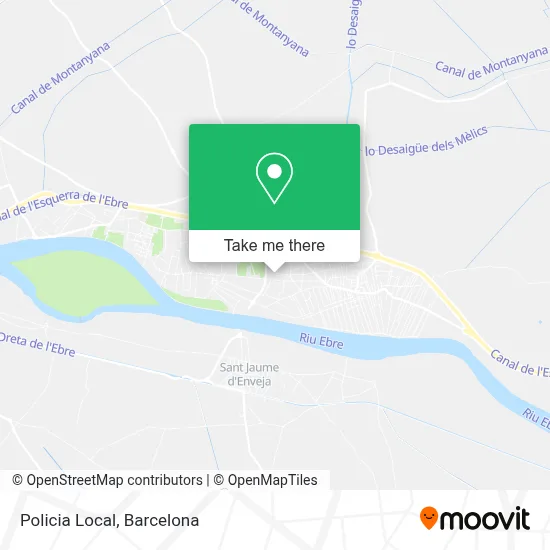 Policia Local map