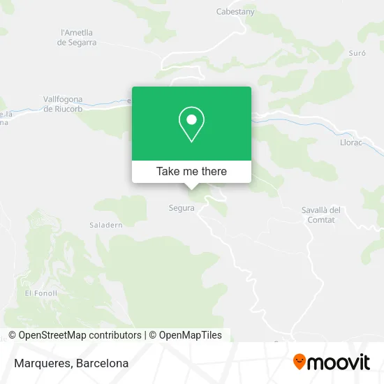 Marqueres map