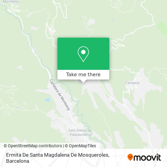 Ermita De Santa Magdalena De Mosqueroles map