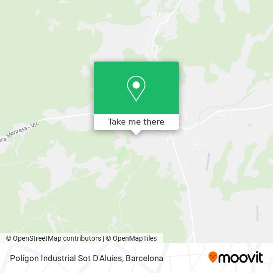 Polígon Industrial Sot D'Aluies map
