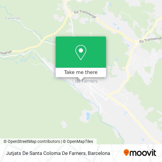 Jutjats De Santa Coloma De Farners map