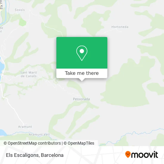 Els Escaligons map