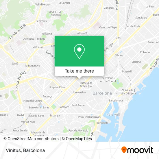 Vinitus map