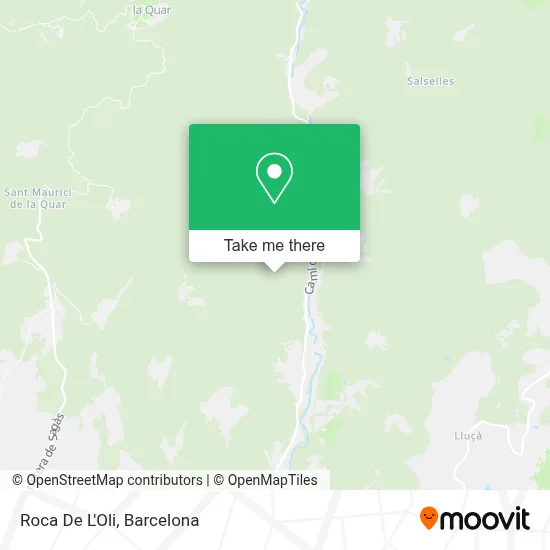 Roca De L'Oli map