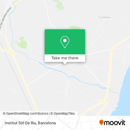 Institut Sòl De Riu map