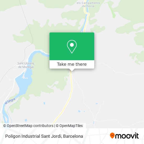 Polígon Industrial Sant Jordi map