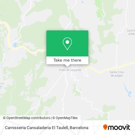 Carnisseria Cansaladeria El Taulell map