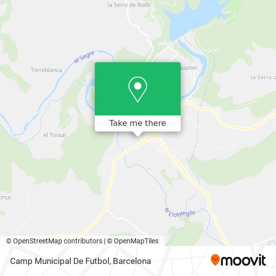 Camp Municipal De Futbol map