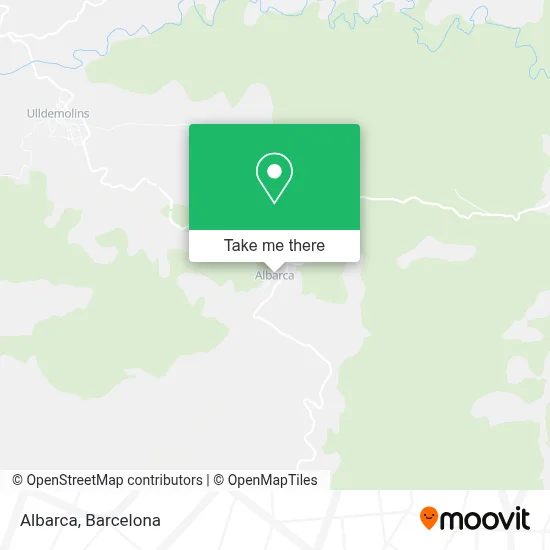 Albarca map