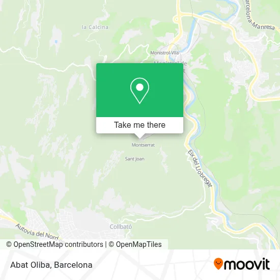Abat Oliba map