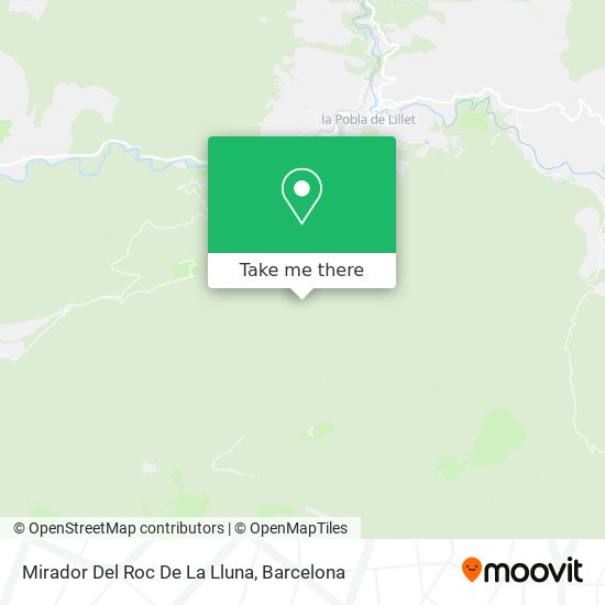Mirador Del Roc De La Lluna map