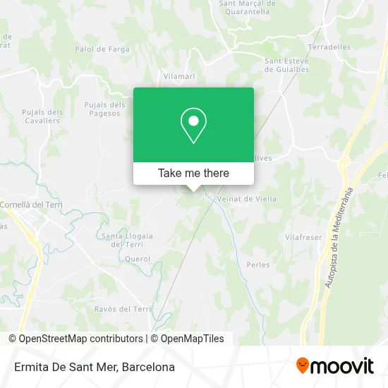 Ermita De Sant Mer map