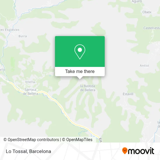 Lo Tossal map