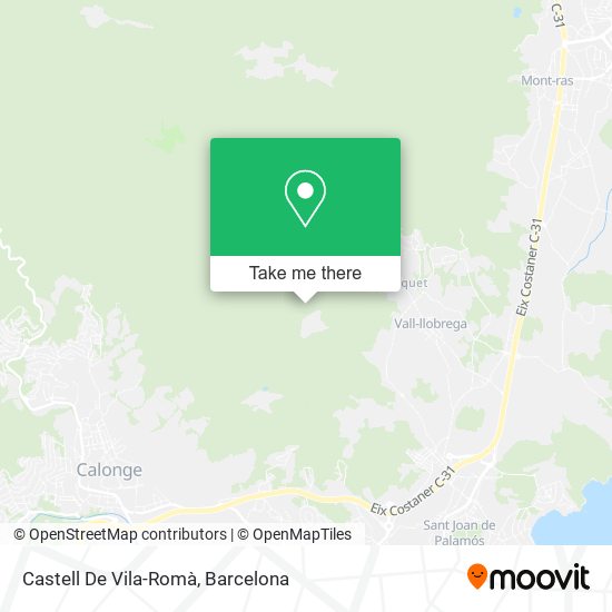 Castell De Vila-Romà map