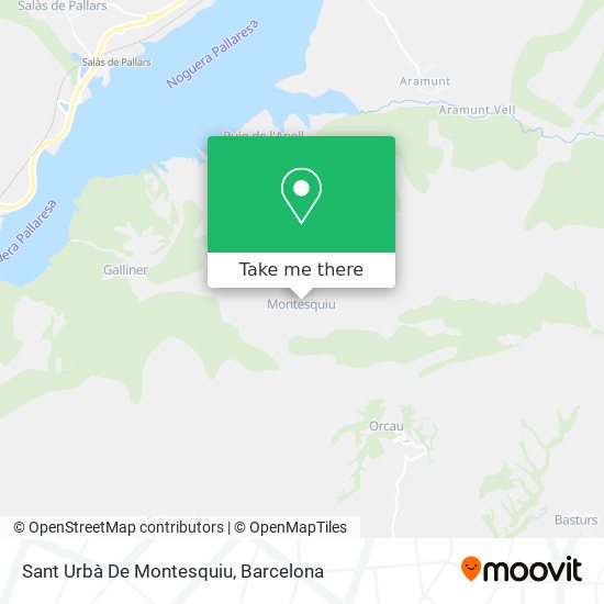 Sant Urbà De Montesquiu map