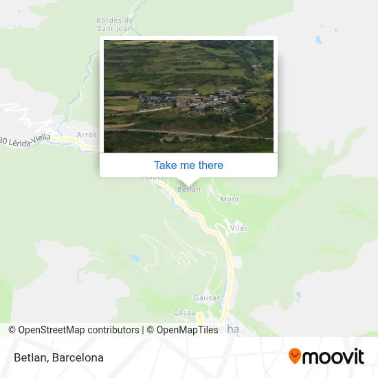 Betlan map