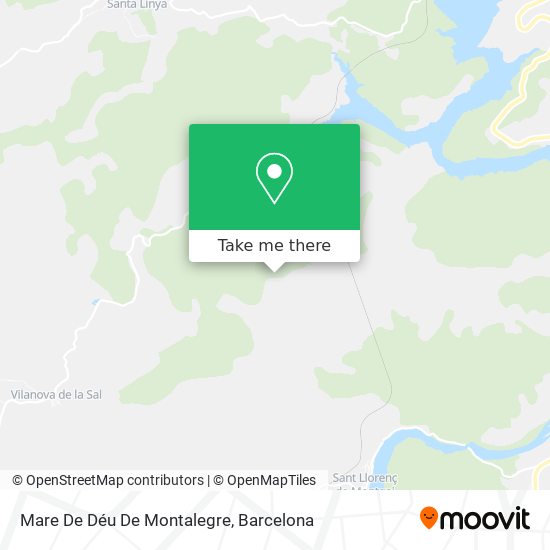 Mare De Déu De Montalegre map