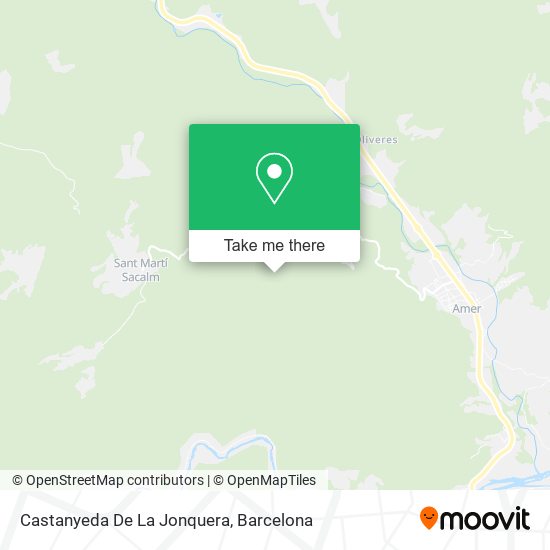 Castanyeda De La Jonquera map