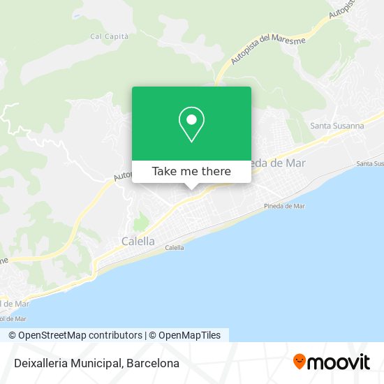 Deixalleria Municipal map
