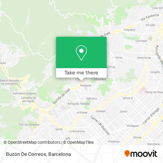 Buzón De Correos map
