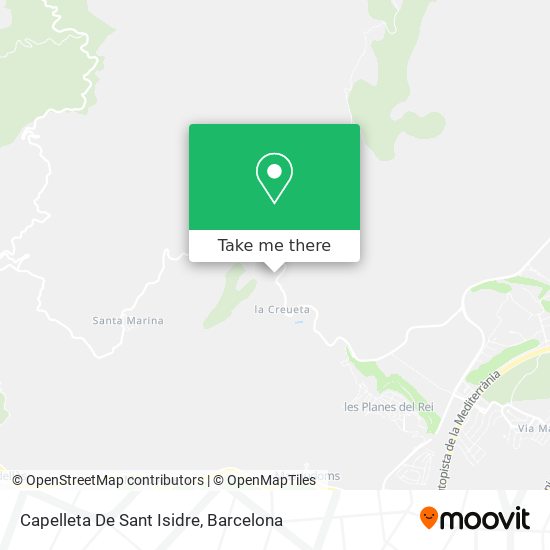 Capelleta De Sant Isidre map