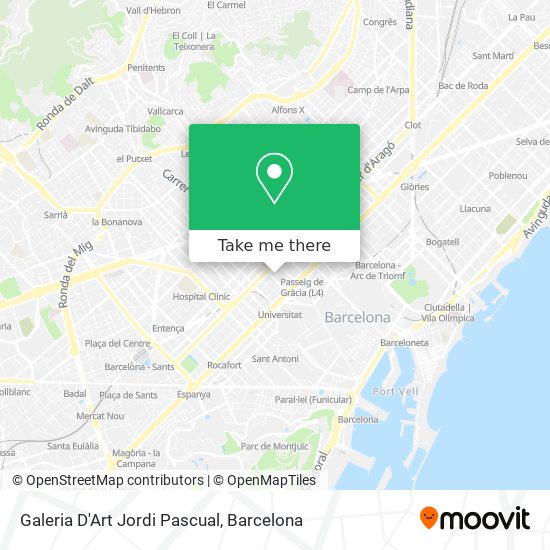 Galeria D'Art Jordi Pascual map