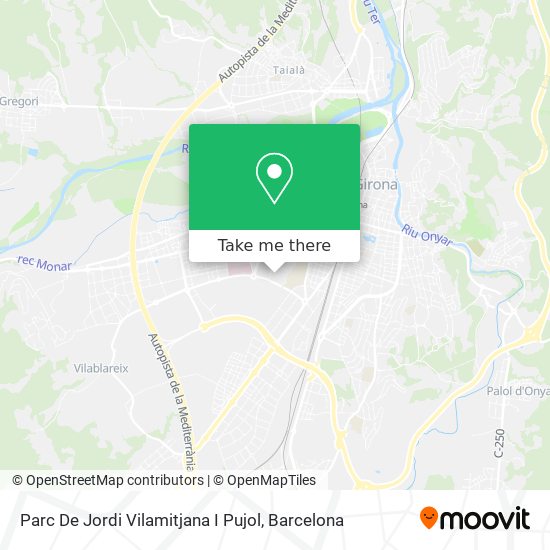 Parc De Jordi Vilamitjana I Pujol map