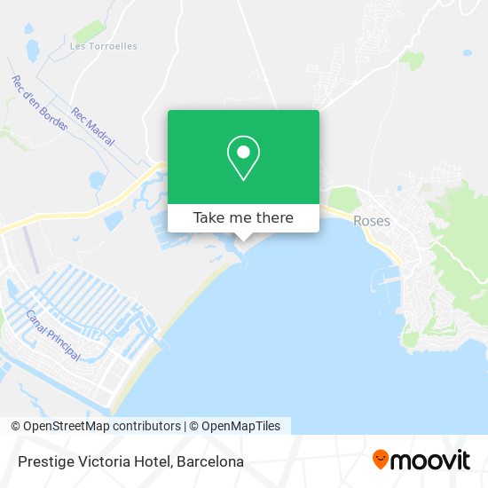 Prestige Victoria Hotel map