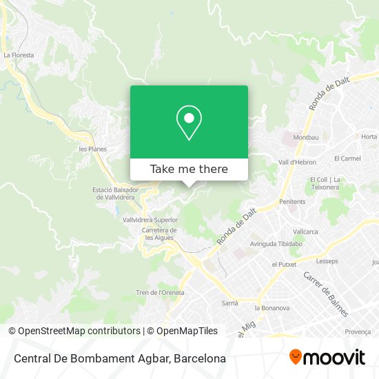 Central De Bombament Agbar map