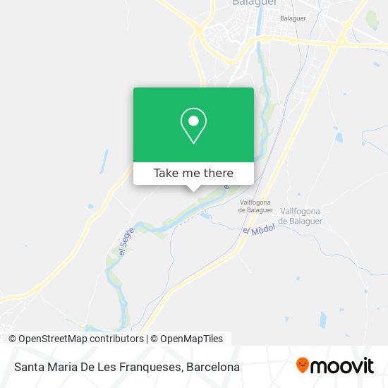 Santa Maria De Les Franqueses map