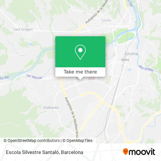 Escola Silvestre Santaló map