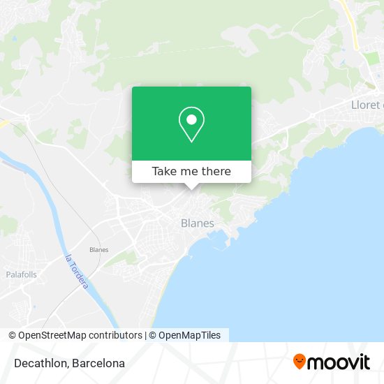 mapa Decathlon