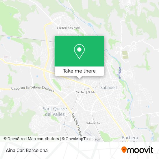 Aina Car map