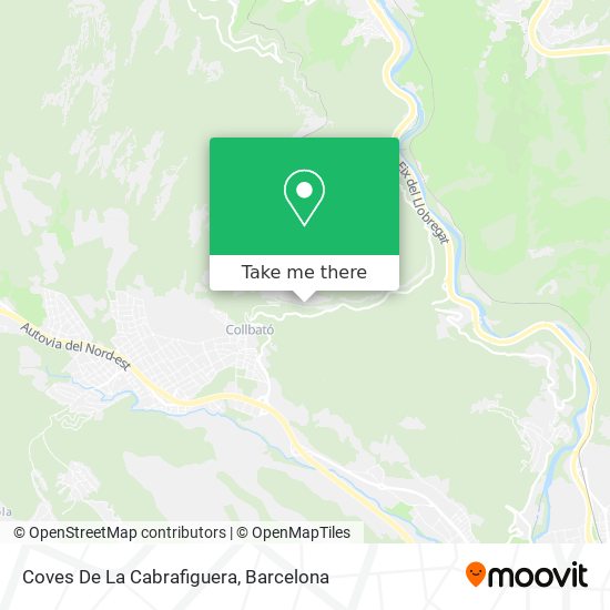 Coves De La Cabrafiguera map