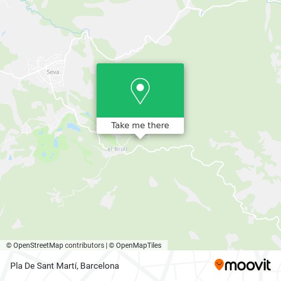 Pla De Sant Martí map