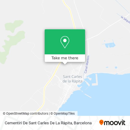 Cementiri De Sant Carles De La Ràpita map