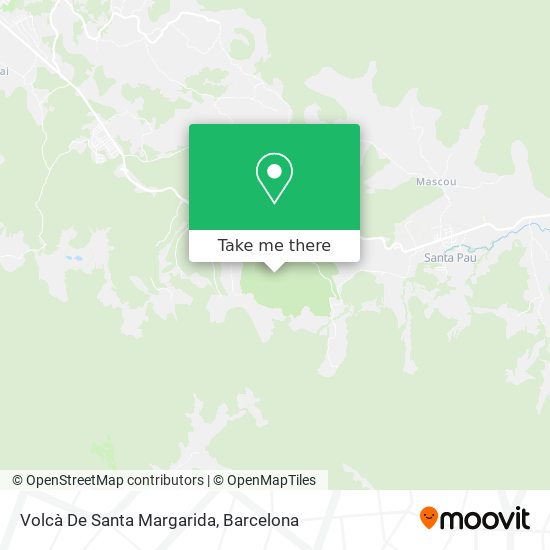 Volcà De Santa Margarida map